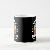 Sei kein blöder Bass Funny Fishing Vater Bass Fish Kaffeetasse (Mittel)