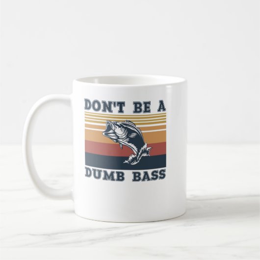Sei kein blöder Bass Kaffeetasse (Links)