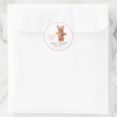 Sei kein Bully Bully Buddy Pink Runder Aufkleber (Tasche)