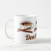 Sei kein Chai (schüchterner) indischer Tee-Gewürzt Kaffeetasse (Links)