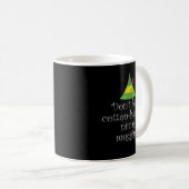 Sei kein Cotton, der zu Weihnachten von Ninny Mugg Kaffeetasse (VorderseiteRechts)