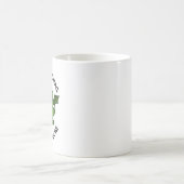 Sei kein Drag Be a Dragon Funny Reptile Pun Kaffeetasse (Mittel)