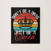 Sei kein Drag-Jigsaw-Puzzle Puzzle (Vertikal)