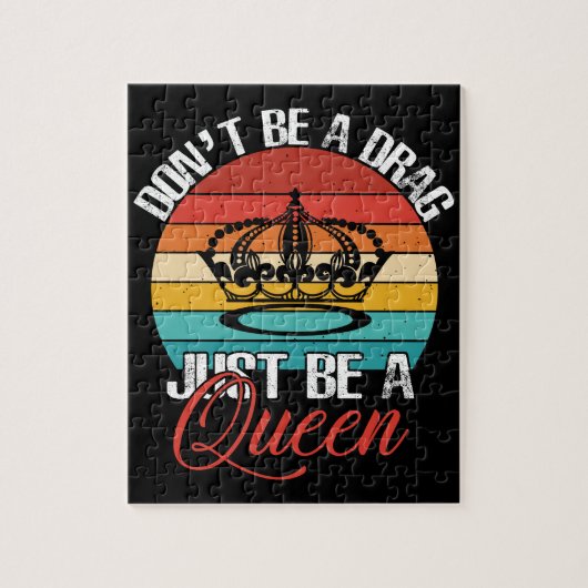 Sei kein Drag-Jigsaw-Puzzle Puzzle (Vertikal)