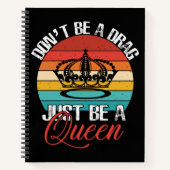 Sei kein Drag-Notebook Notizblock (Vorderseite)