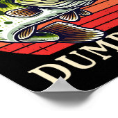 Sei kein dummer Angler  Poster (Ecke)
