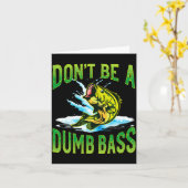 Sei kein dummer B-Angler  Karte (Gelbe Blume)