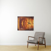 Sei kein einfacher Kürbis, Halloween Funny Wandteppich (Beispiel (Horizontal))