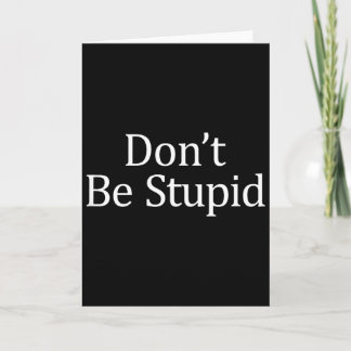 Sei kein Hengst - Karte