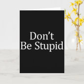 Sei kein Hengst -  Karte (Gelbe Blume)