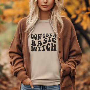 Sei kein Hexenmeister - sonniges Halloween T-Shirt