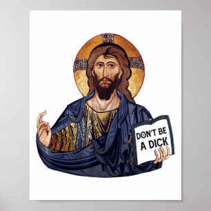 Sei kein Jesus-Buch  Poster