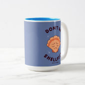 Sei kein Muschel Zweifarbige Tasse (VorderseiteRechts)