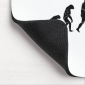 Sei kein Netto-Picker-Badminton-Player-Shuttle-RAC Mousepad (Ecke)