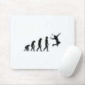Sei kein Netto-Picker-Badminton-Player-Shuttle-RAC Mousepad (Mit Mouse)