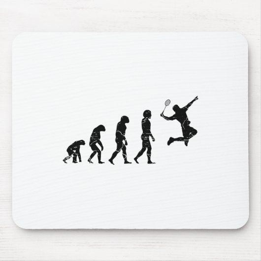 Sei kein Netto-Picker-Badminton-Player-Shuttle-RAC Mousepad (Vorne)