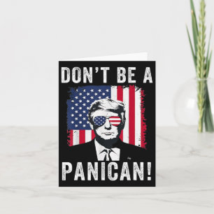 Sei kein panamerikanischer Präsident Trump Sprichw Karte