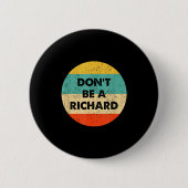 Sei kein Richard Button (Vorderseite)