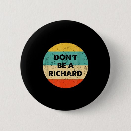 Sei kein Richard Button (Vorderseite)