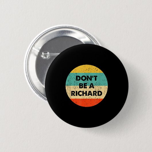 Sei kein Richard Button (Vorne & Hinten)