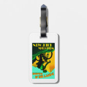 Sei kein Roadie Wild Girls Ride Mountain Bikes Gepäckanhänger (Rückseite vertikal)