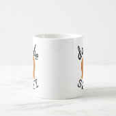 Sei kein salziger Funny Pretzel Pun Kaffeetasse (Mittel)