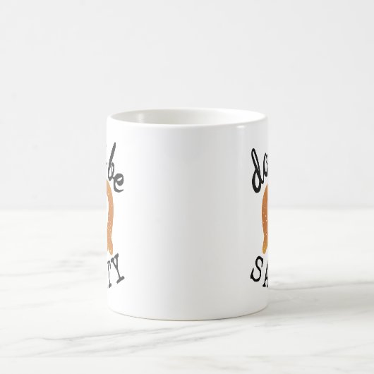 Sei kein salziger Funny Pretzel Pun Kaffeetasse (Mittel)