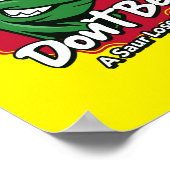 Sei kein Saur Loser Dinosaurier Poster (Ecke)