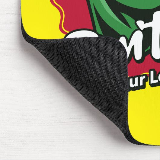 Sei kein Saur Loser T-Rex Dinosaurier Mousepad (Ecke)