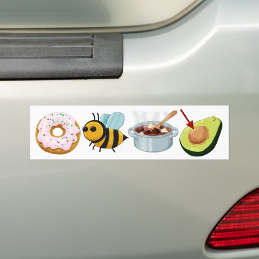 Sei kein stupider Rebus Autoaufkleber (Auf Auto)