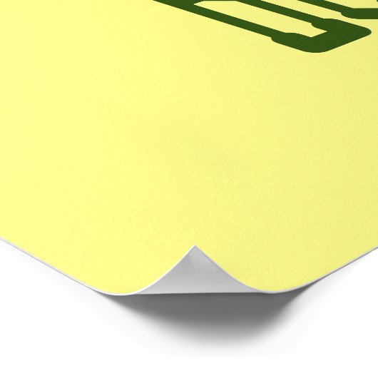 Sei kein Toad, sei ein Frosch, ein Poster! Poster (Ecke)