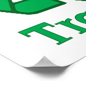 Sei kein Trashy Earth Day Poster (Ecke)