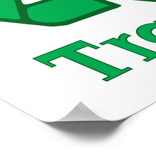 Sei kein Trashy Earth Day Poster (Ecke)