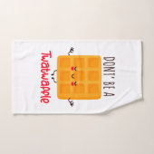 Sei kein Twatwaffel Badhandtuch Set (Handtuch)