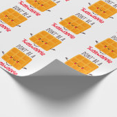 Sei kein Twatwaffel Geschenkpapier (Ecke)