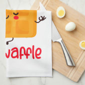 Sei kein Twatwaffel Geschirrtuch (Viertel Falte)