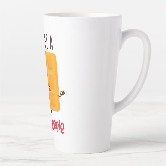 Sei kein Twatwaffel Milchtasse (Rechts)