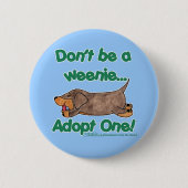 Sei kein Würstchen! Button (Vorderseite)