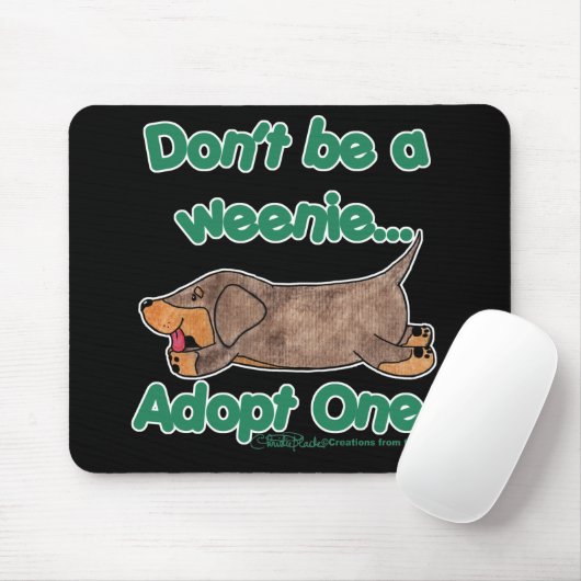 Sei kein Würstchen! Mousepad (Mit Mouse)