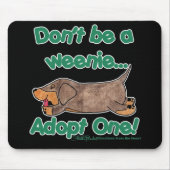 Sei kein Würstchen! Mousepad (Vorne)