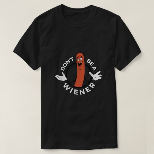 Sei keine Dackel T-Shirt (Design vorne)