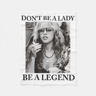 Sei keine Lady, sei eine legendäre Niedliche Frau Fleecedecke