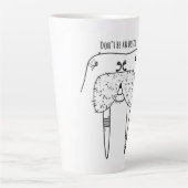 Sei keine Oosik Latte-Tasse Milchtasse (Vorderseite)