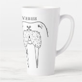 Sei keine Oosik Latte-Tasse Milchtasse (Rechts)