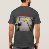 Sei keine Rose - Sei ein Dandy! -Shirt T-Shirt (Rückseite)