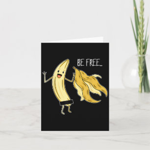 Sei kostenlos lustige Banana Grafik Fruit Lover Fr Karte