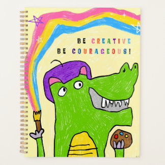 "Sei kreativ!" Dragon Rainbow Planner Planer