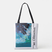 Sei kreativ - Tote Tasche (Rückseite)