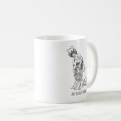 Sei kühn heute Motivierend Tasse (VorderseiteRechts)