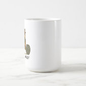 Sei Legen-Dairy – Lustiger Bulle Deadlift Fitnesss Kaffeetasse (Mittel)